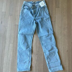 Abercrombie & Fitch Light Blue Straight Jeans